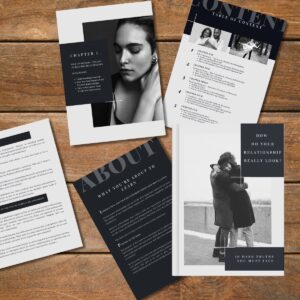 Black and white ebook pages sample